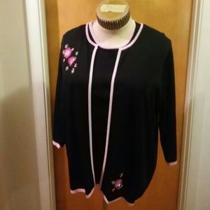 Viscose Joseph A. Shell and Jacket -- Vintage